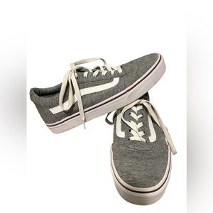 💥Final Discount💥Women’s Vans Old Skool Gray Jersey Speckle Shoes Size 10